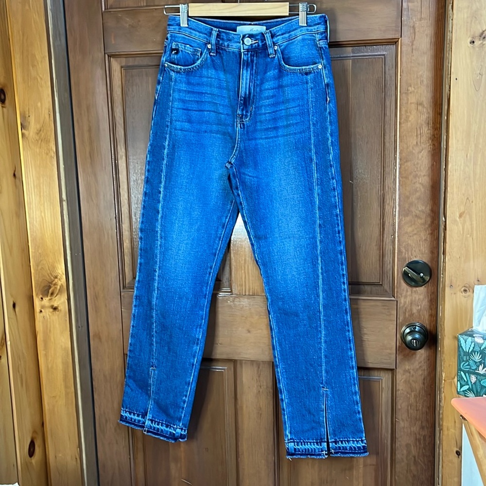 KANCAN Women's Jean with slits at ankle Size 5